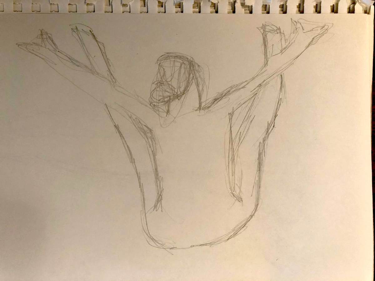 Untitled Sketch by Craig Moran, Image 2.