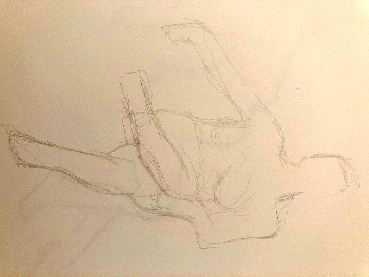 Untitled Sketch by Craig Moran, Image 1.