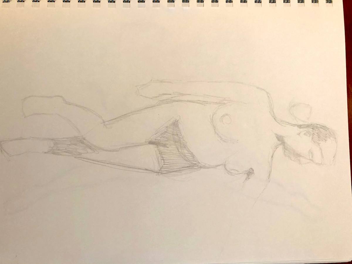 Untitled Sketch by Craig Moran, Image 1.