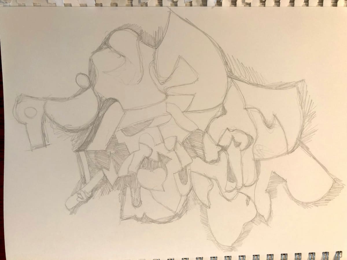 Untitled Sketch by Craig Moran 