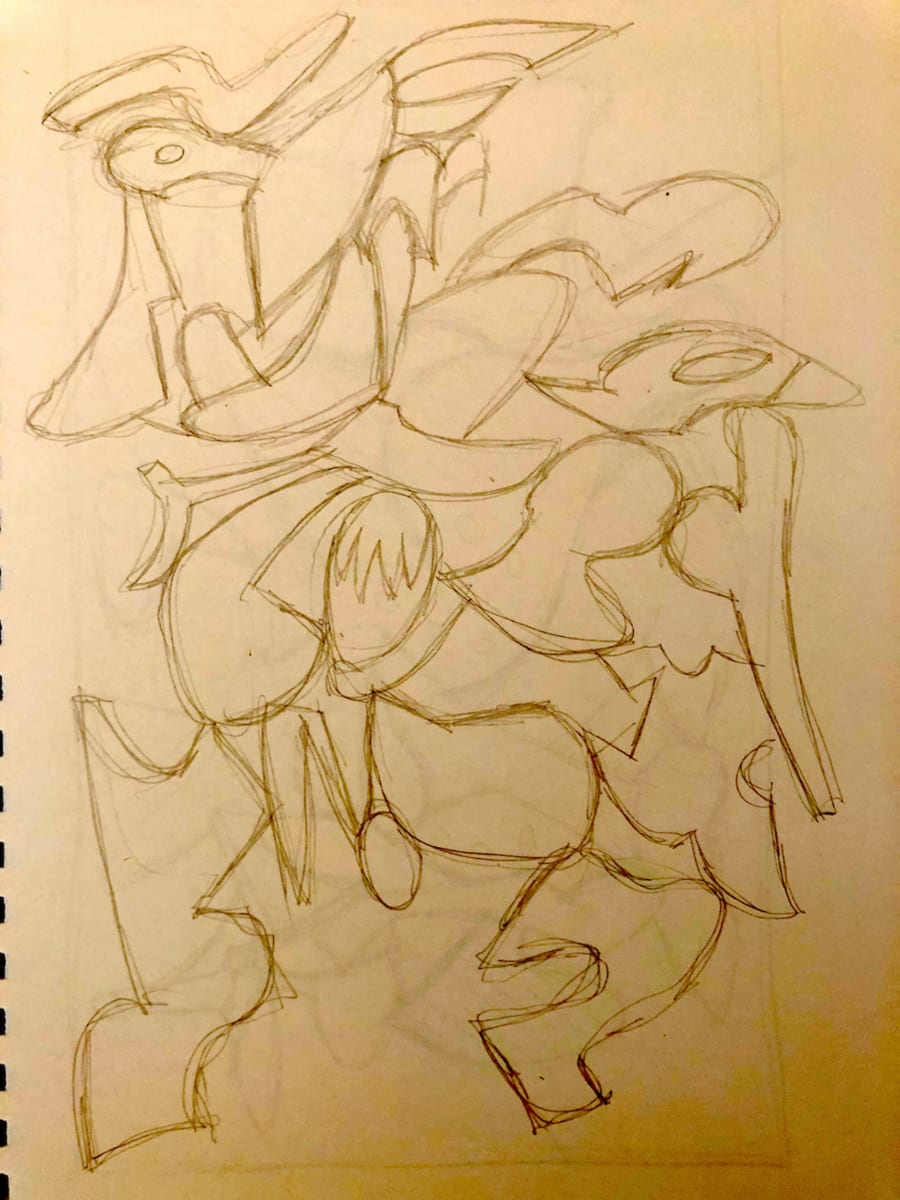 Untitled Sketch by Craig Moran 