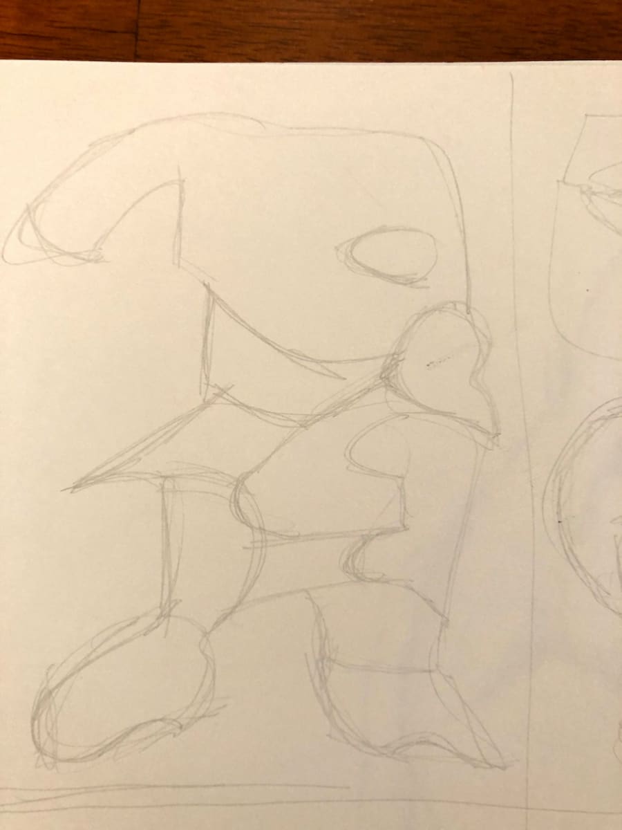 Untitled Sketch by Craig Moran 