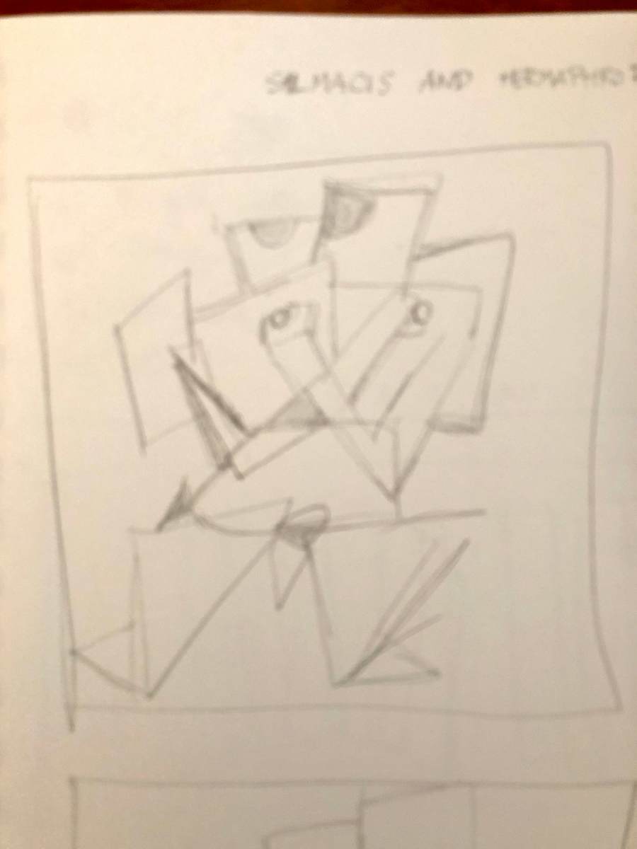 Untitled Sketch by Craig Moran, Image 1.