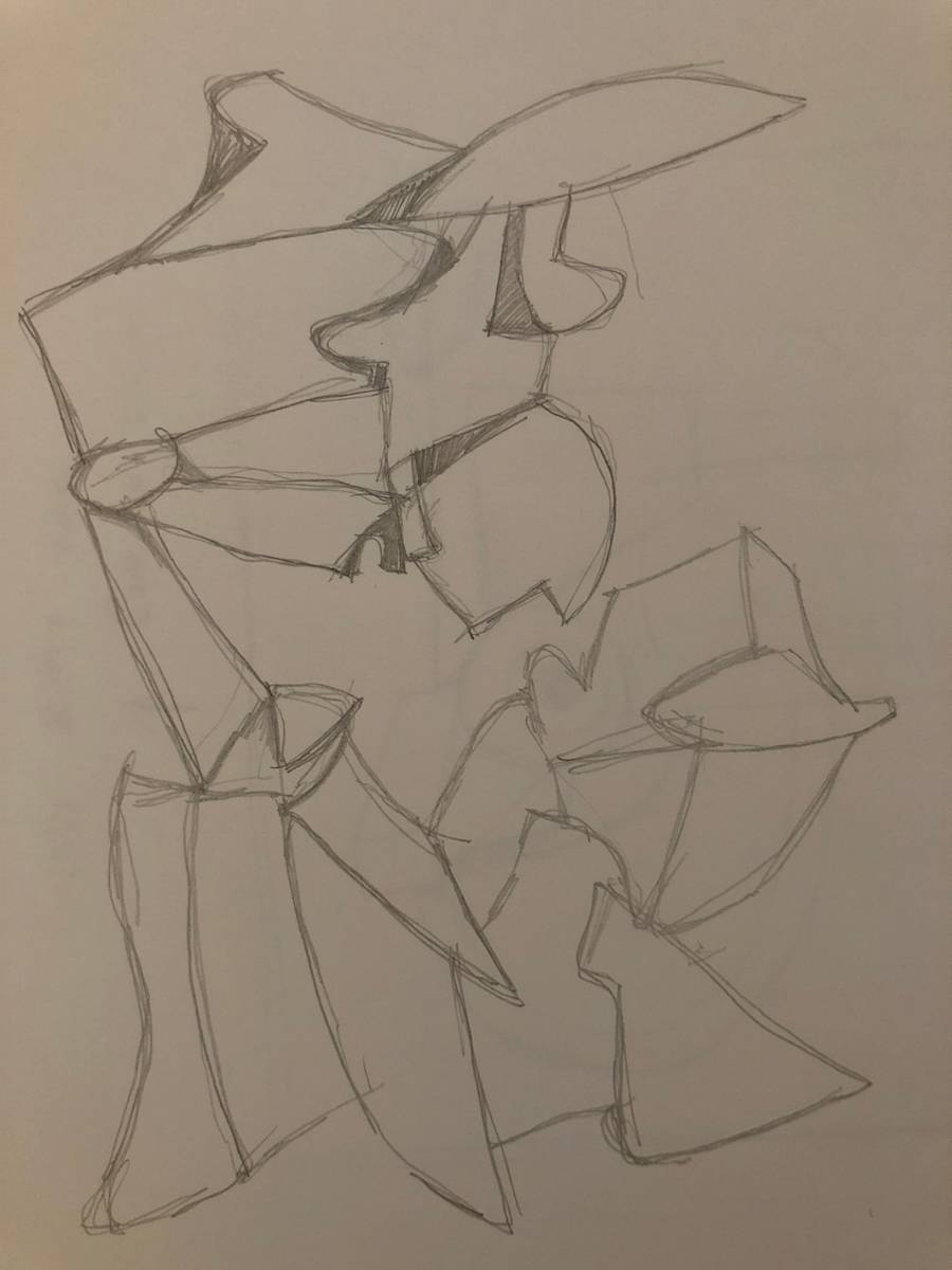 Untitled Sketch by Craig Moran, Image 1.