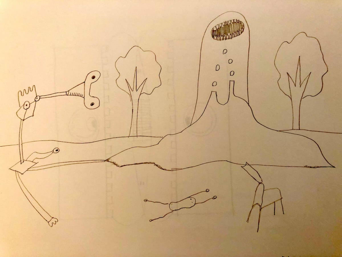 Untitled Sketch by Craig Moran 