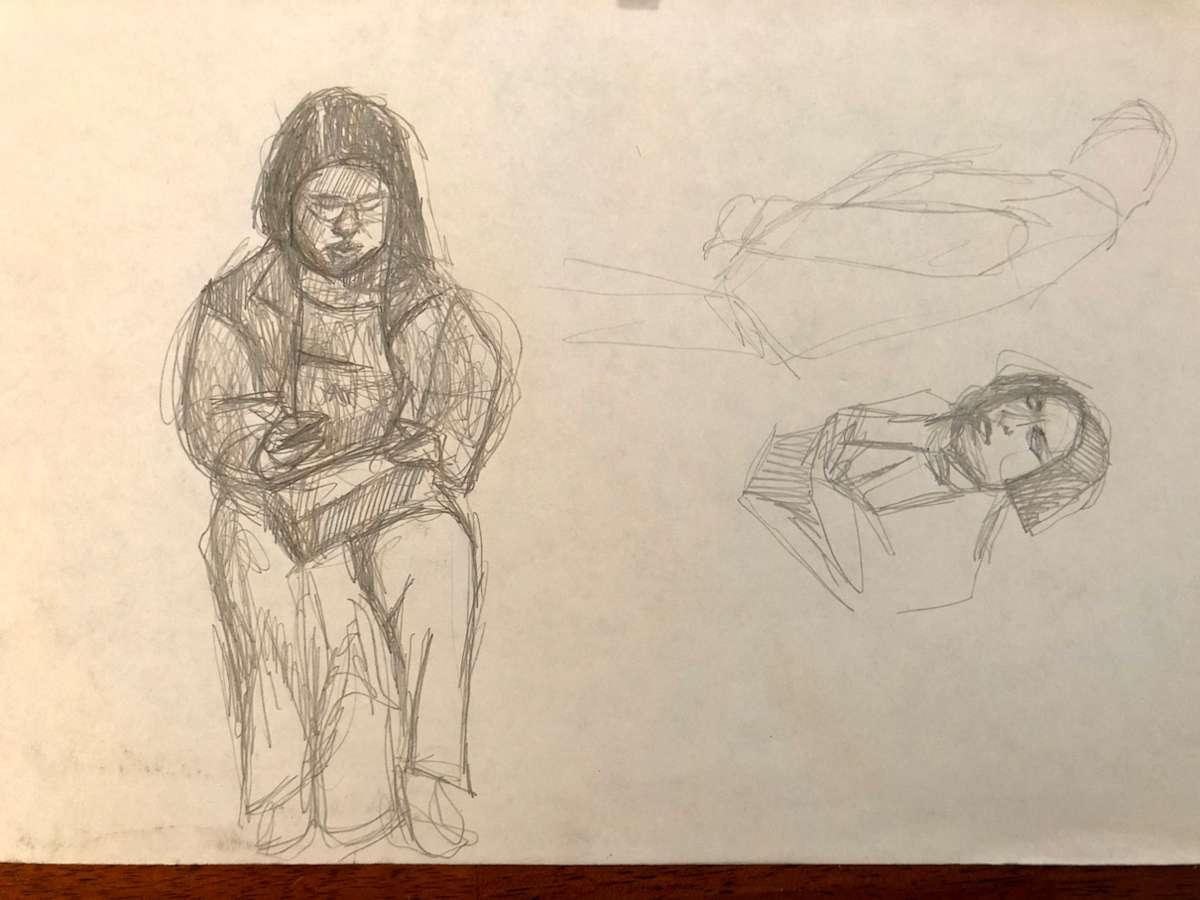 Untitled Sketch by Craig Moran, Image 1.