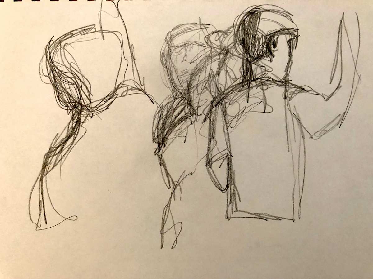 Untitled Sketch by Craig Moran, Image 1.