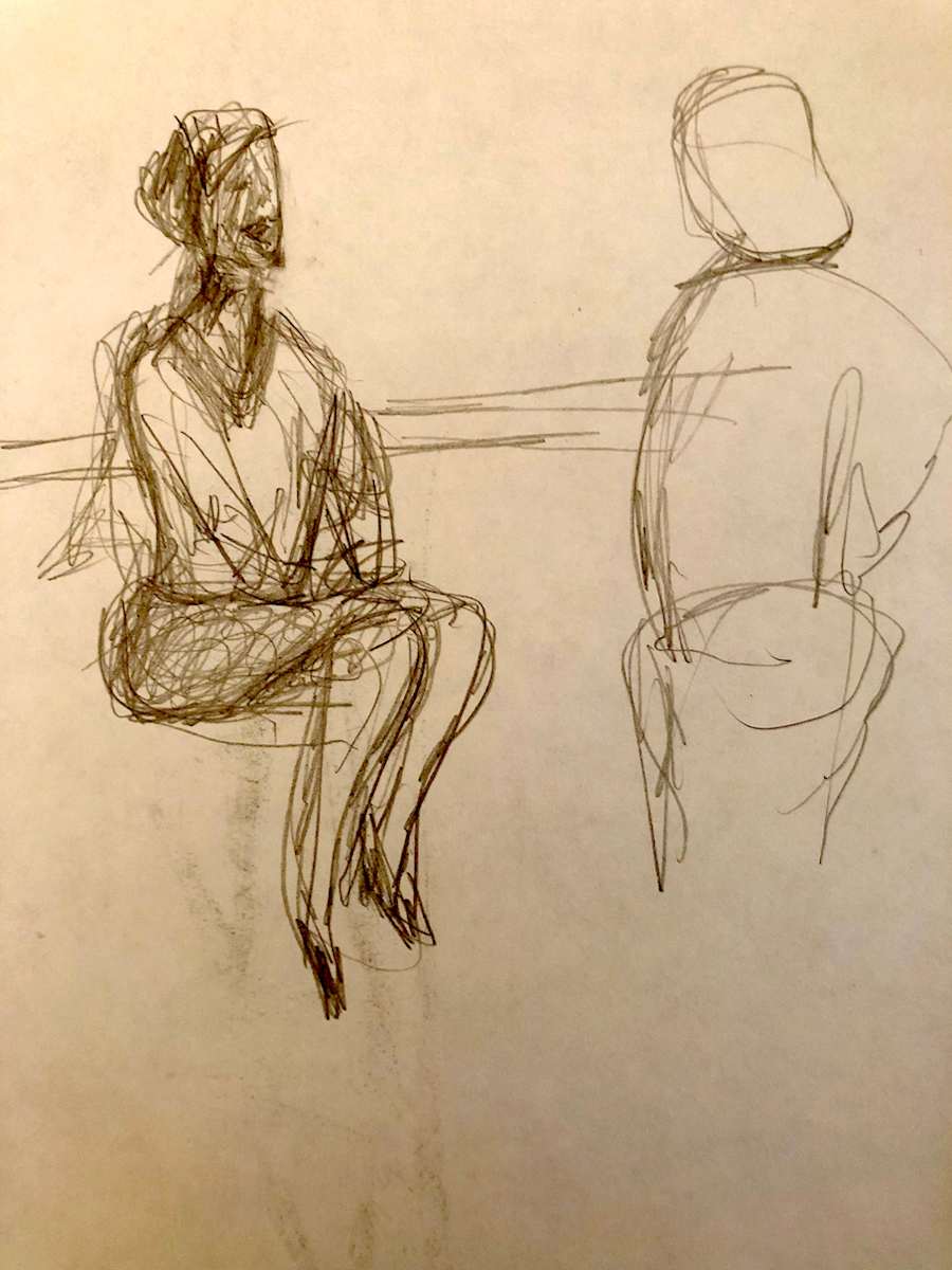 Untitled Sketch by Craig Moran, Image 1.