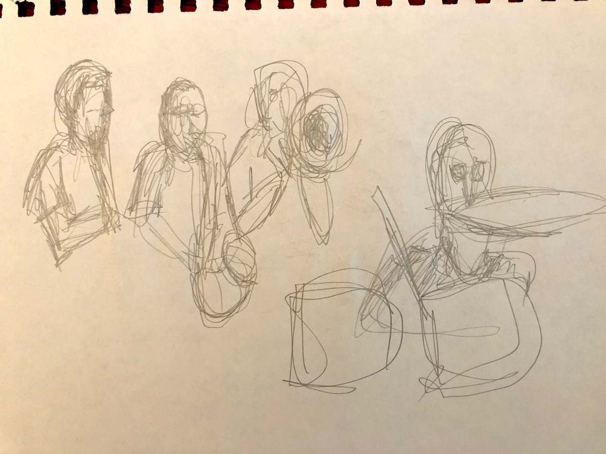 Untitled Sketch by Craig Moran, Image 1.