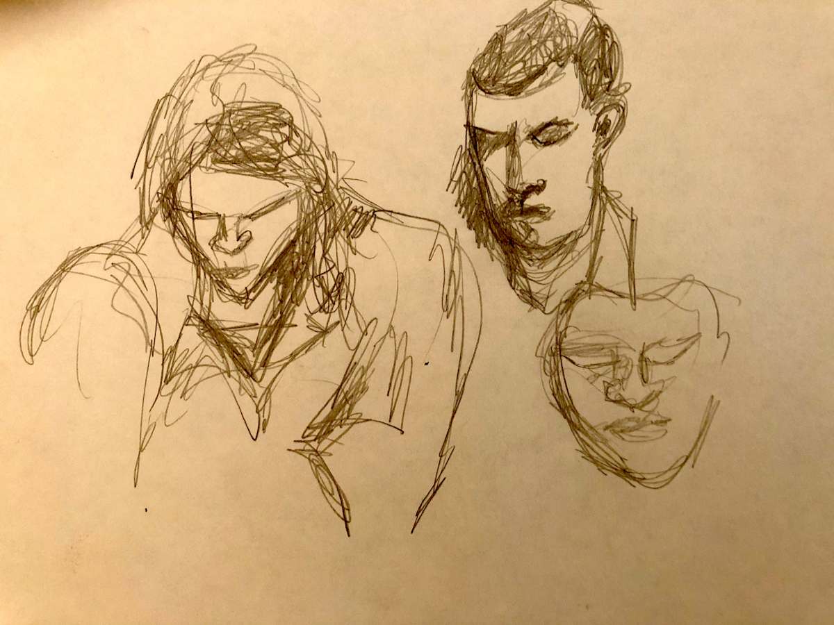 Untitled Sketch by Craig Moran, Image 1.