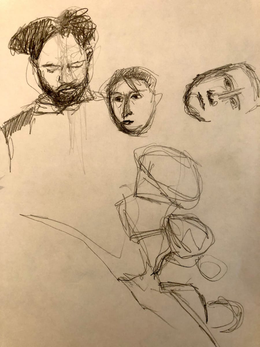 Untitled Sketch by Craig Moran 