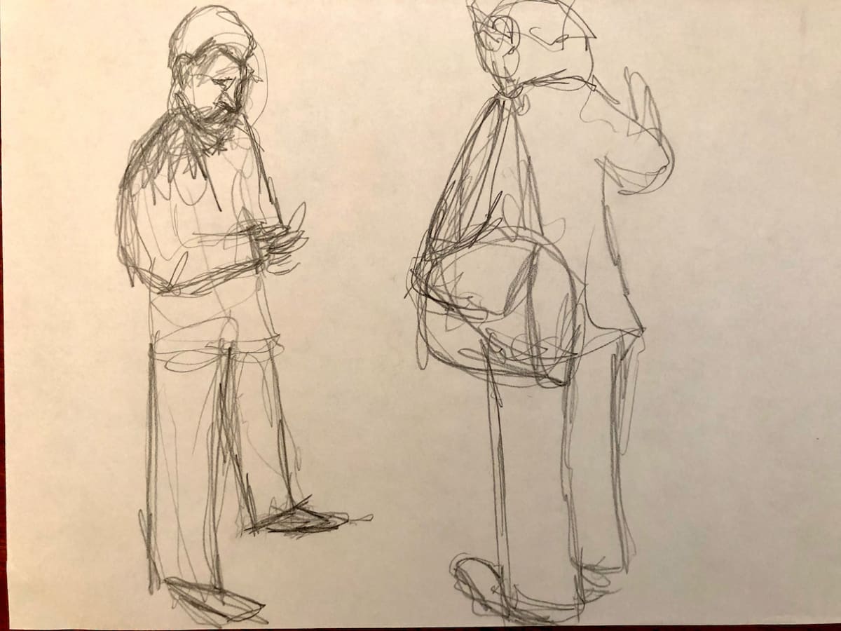 Untitled Sketch by Craig Moran 