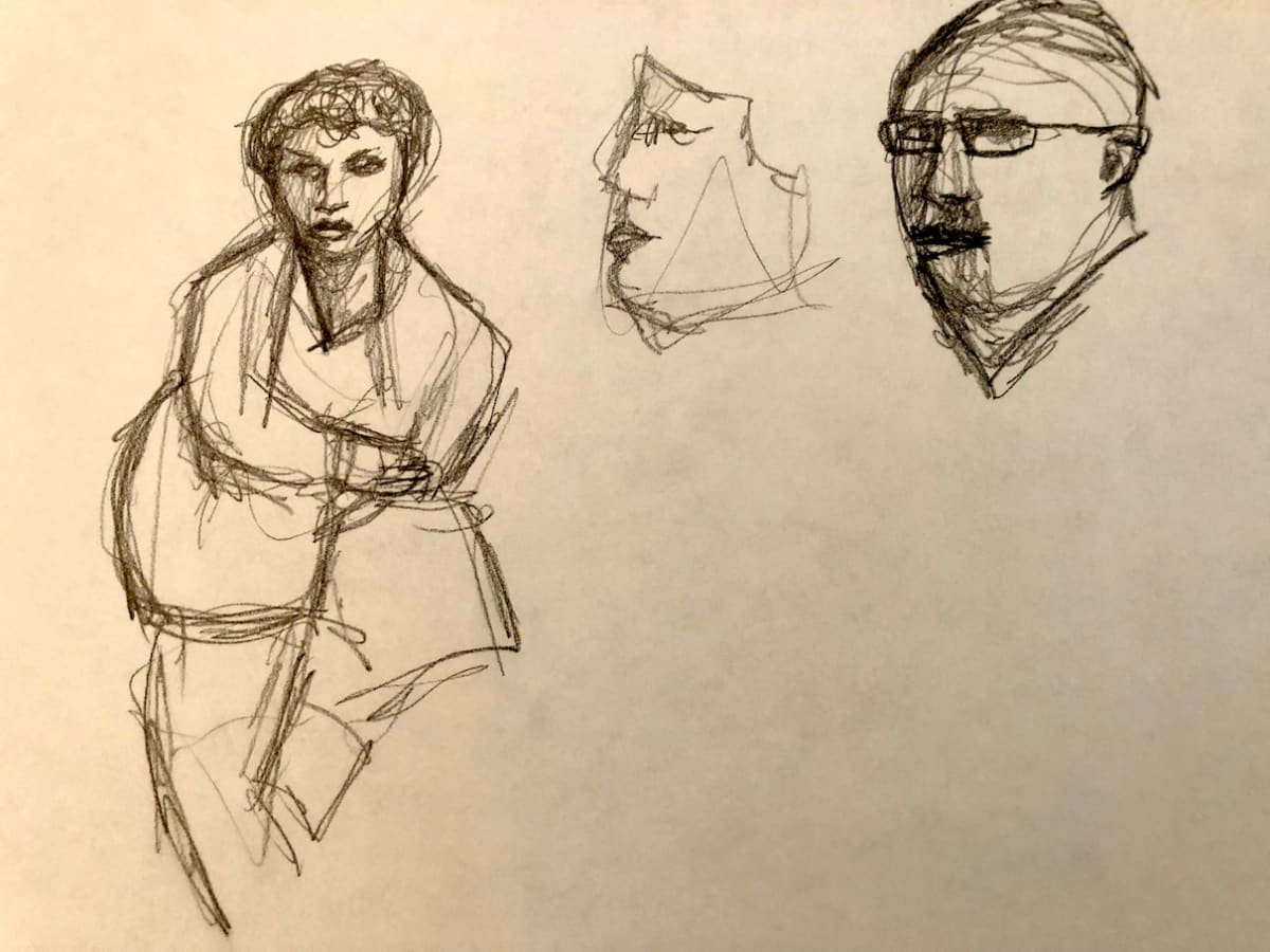 Untitled Sketch by Craig Moran 