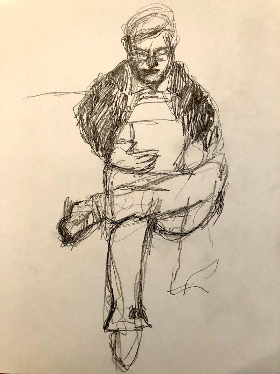 Untitled Sketch by Craig Moran, Image 1.