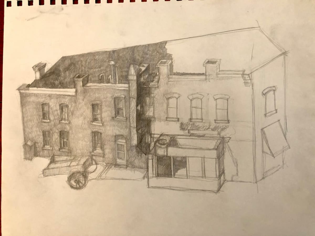 Untitled Sketch by Craig Moran 