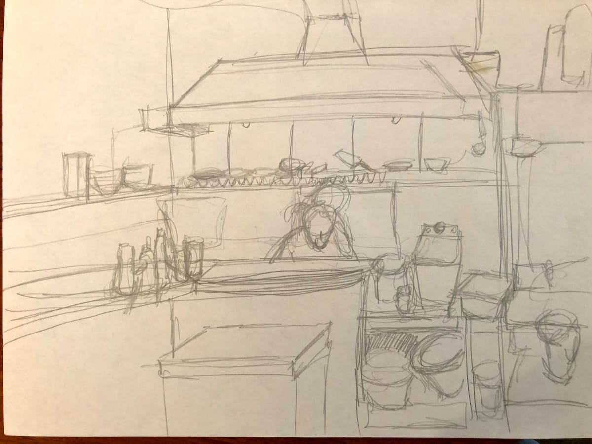 Untitled Sketch by Craig Moran 