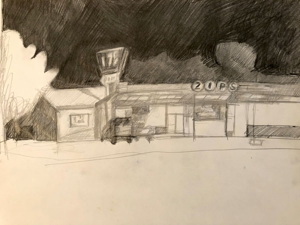 Untitled Sketch by Craig Moran 