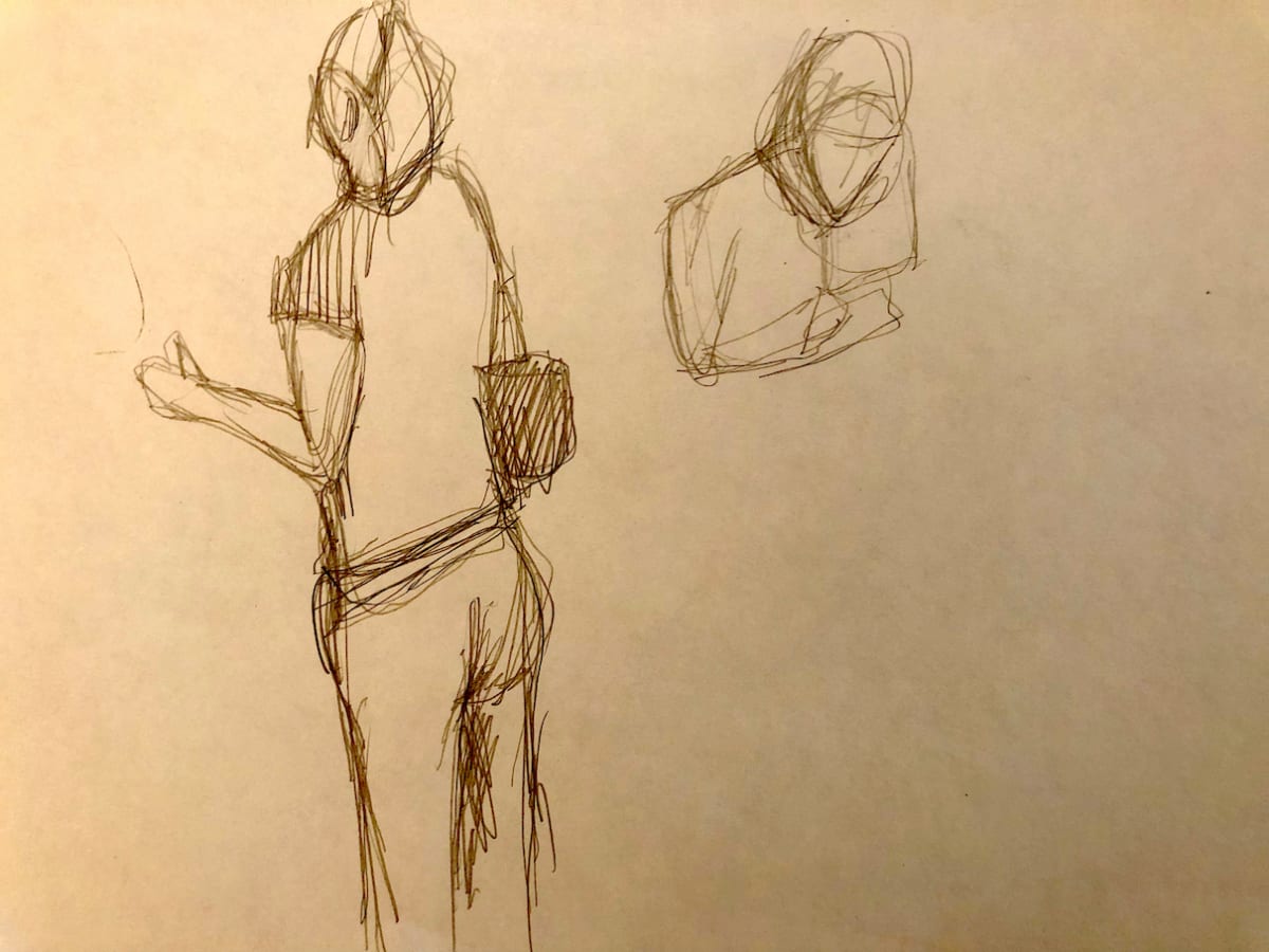 Untitled Sketch by Craig Moran 