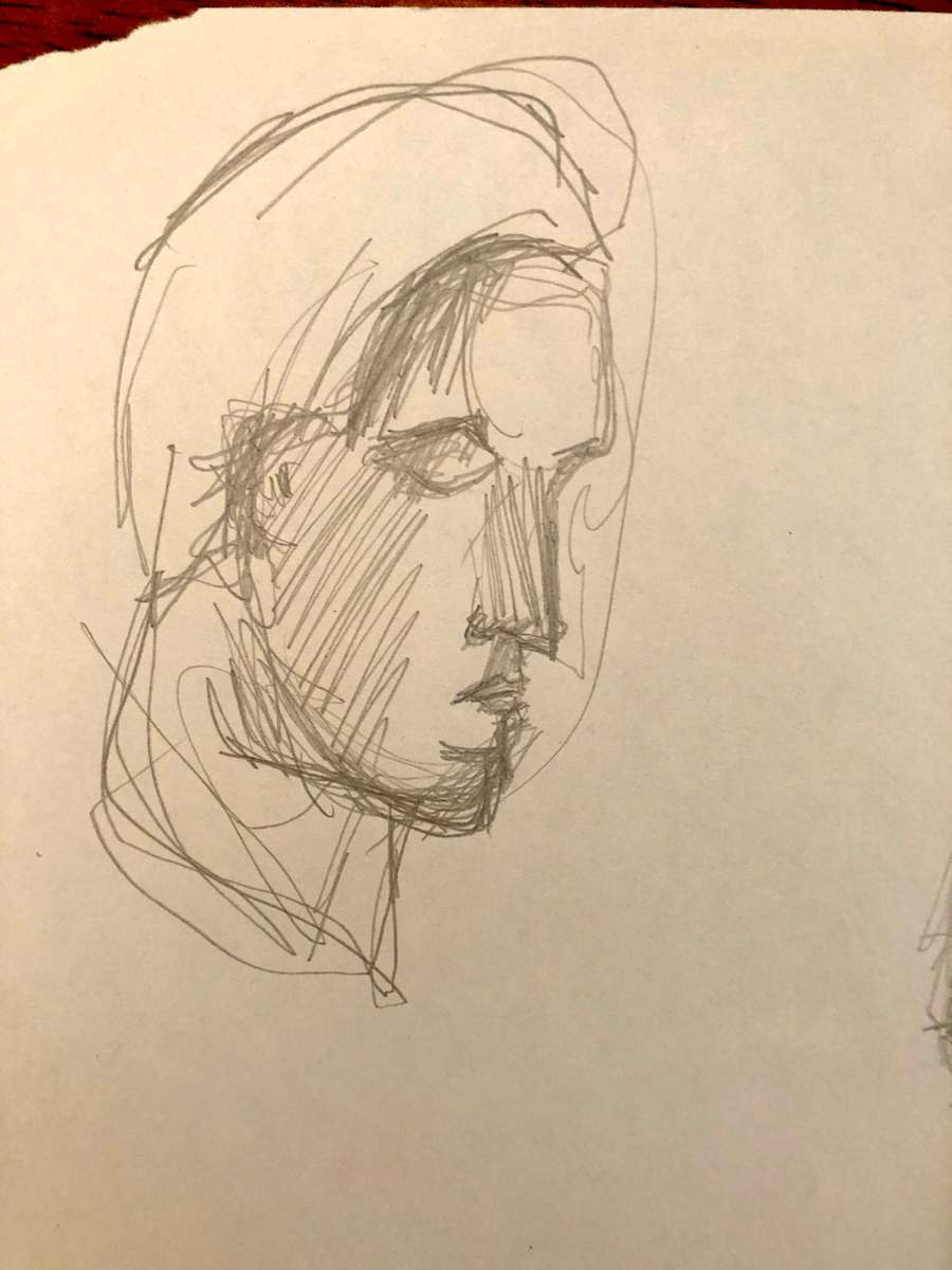 Untitled Sketch by Craig Moran, Image 1.