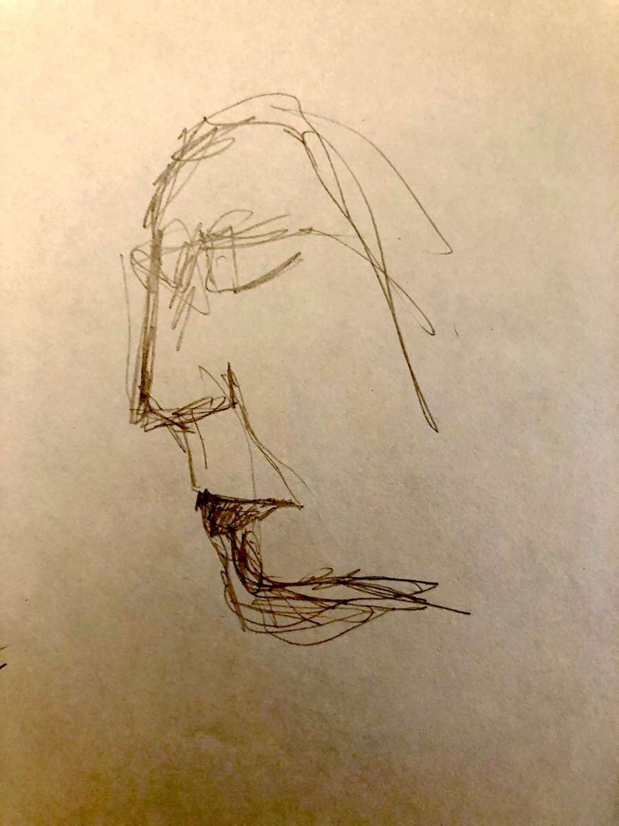 Untitled Sketch by Craig Moran, Image 1.