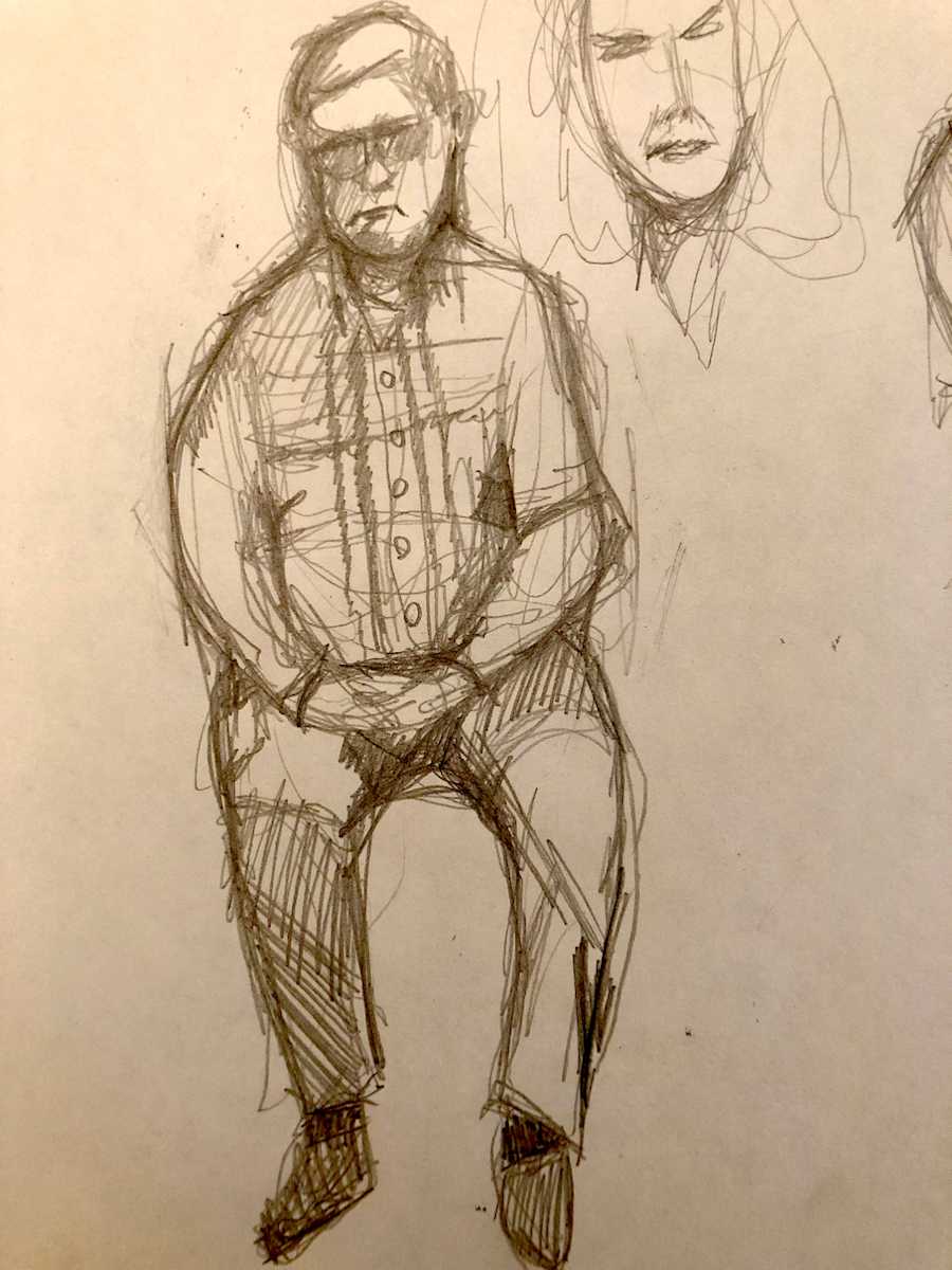 Untitled Sketch by Craig Moran, Image 1.