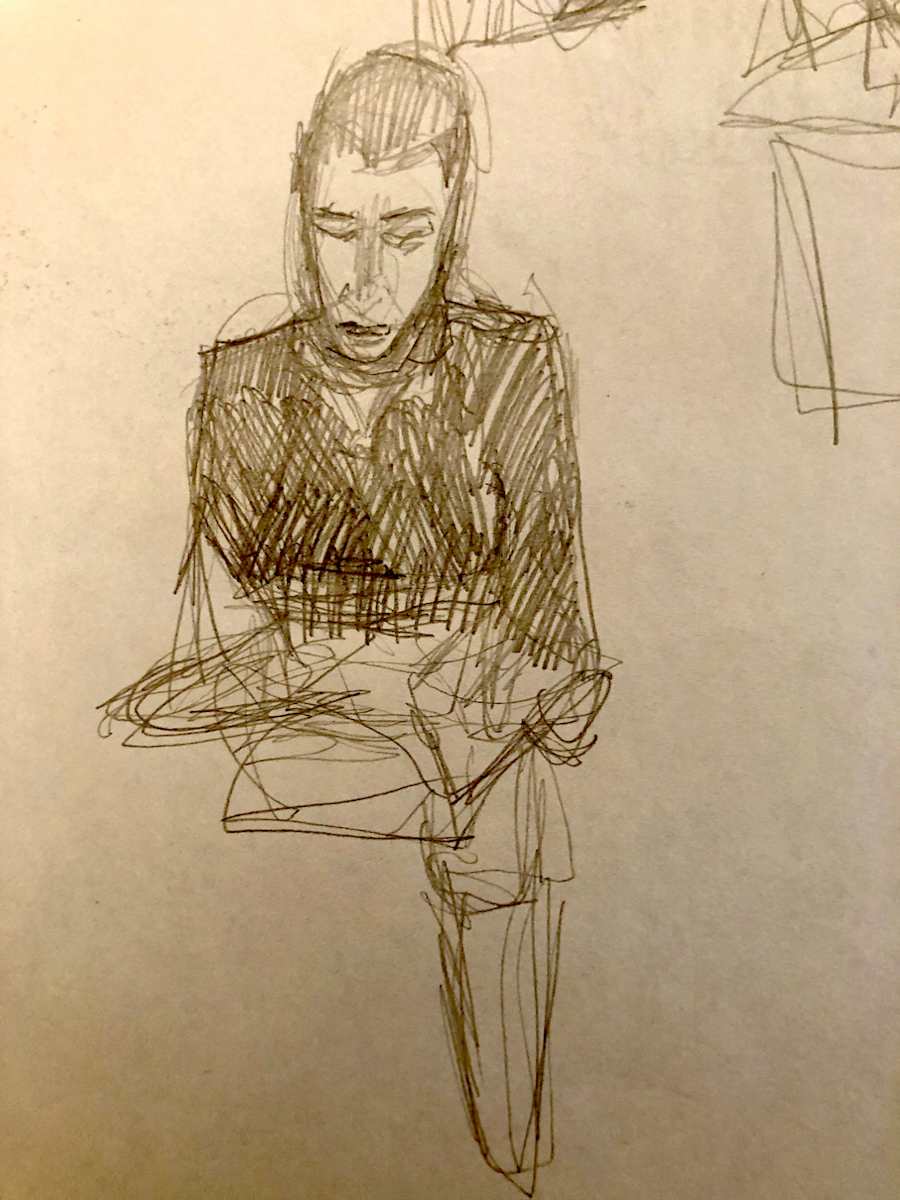 Untitled Sketch by Craig Moran, Image 1.