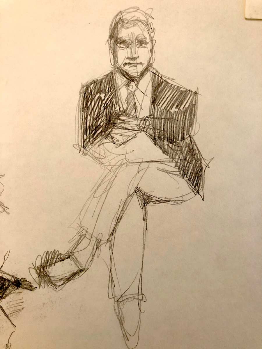 Untitled Sketch by Craig Moran, Image 1.