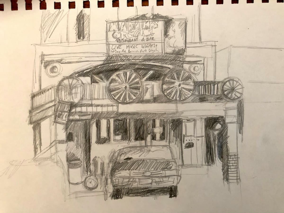 Untitled Sketch by Craig Moran 
