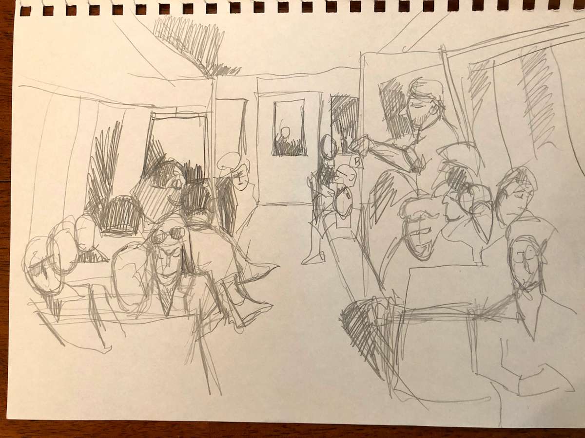 Untitled Sketch by Craig Moran, Image 1.