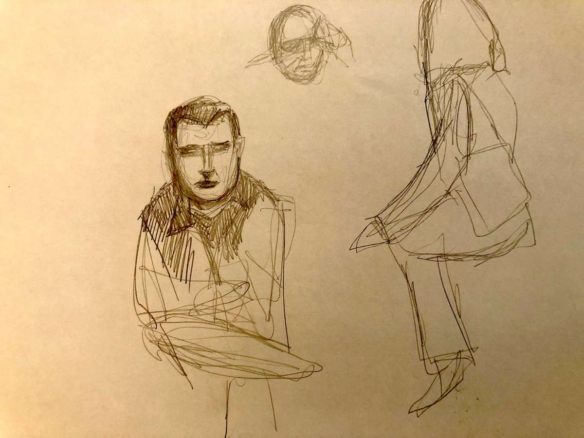 Untitled Sketch by Craig Moran, Image 1.