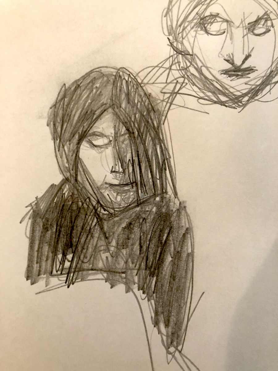 Untitled Sketch by Craig Moran, Image 1.