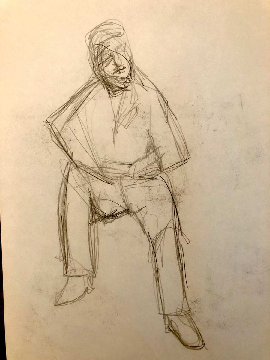 Untitled Sketch by Craig Moran, Image 1.