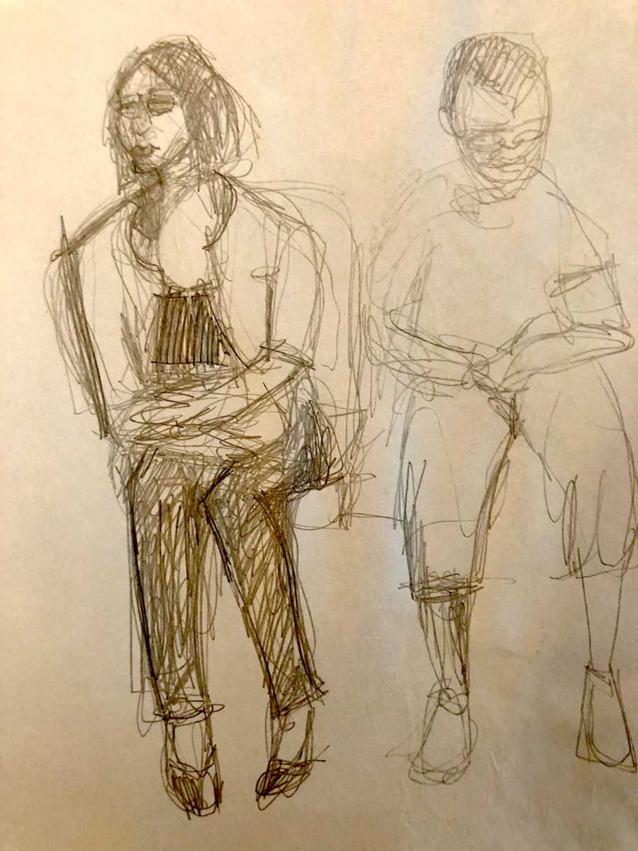 Untitled Sketch by Craig Moran, Image 1.