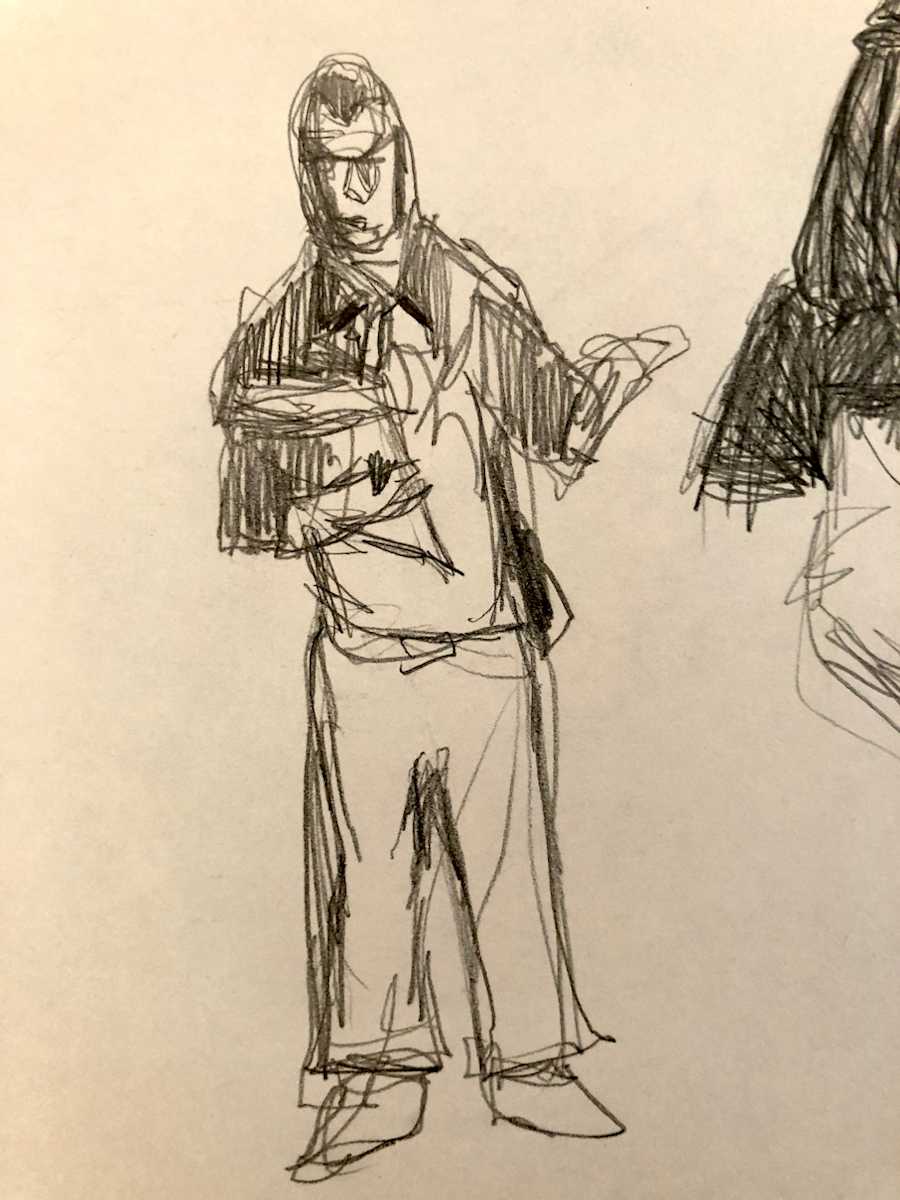 Untitled Sketch by Craig Moran, Image 1.