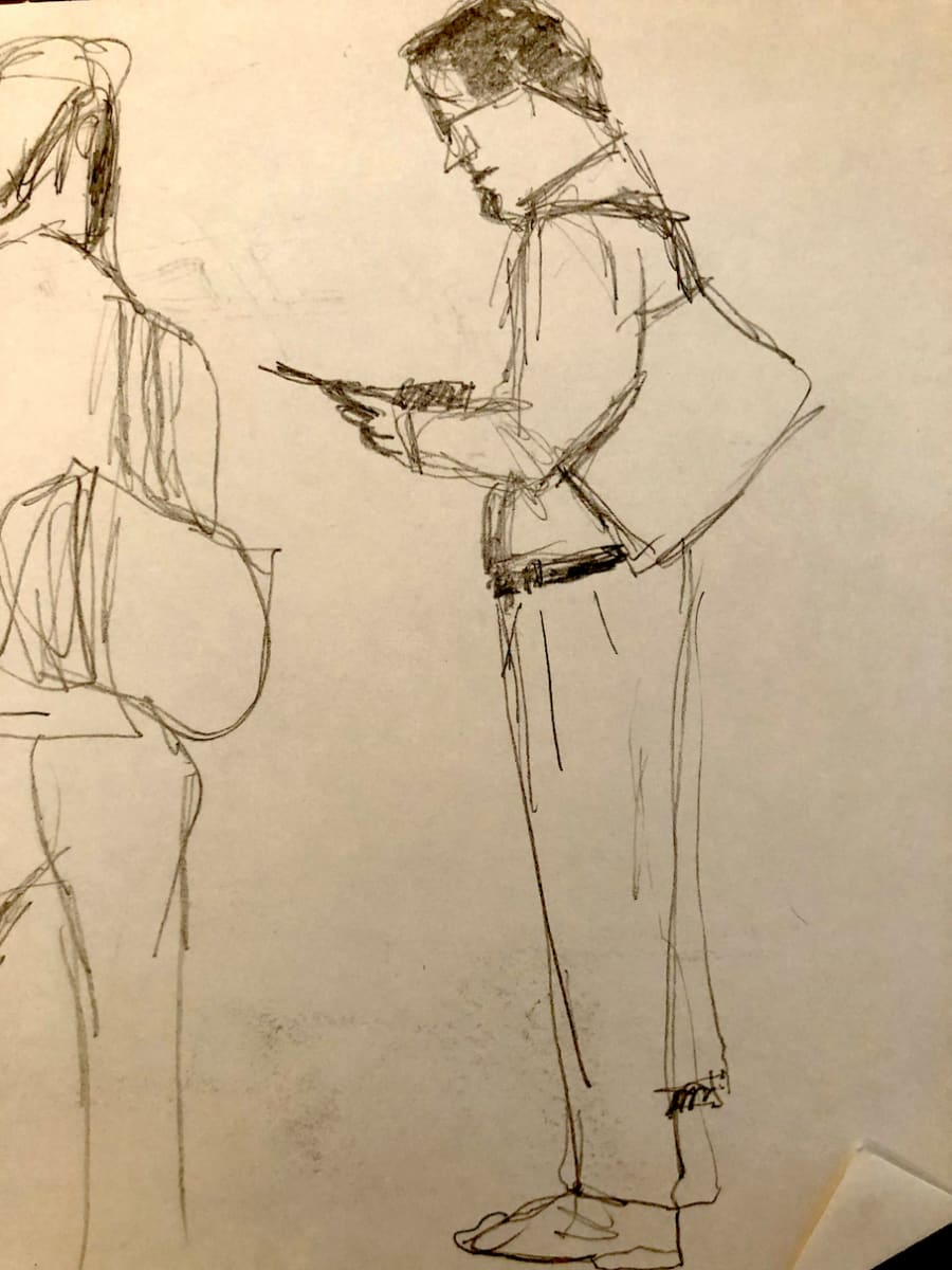 Untitled Sketch by Craig Moran 