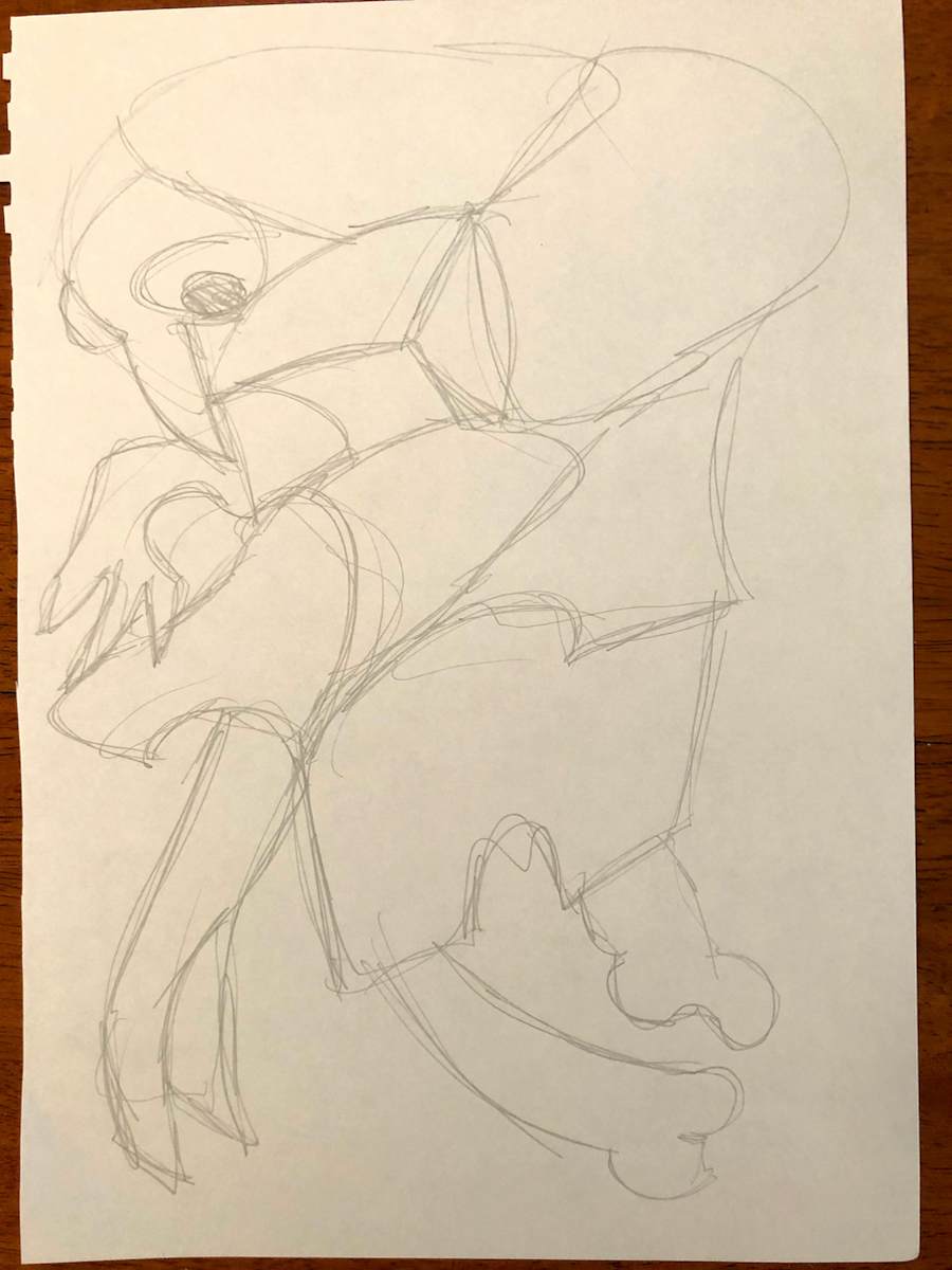 Untitled Sketch by Craig Moran, Image 1.
