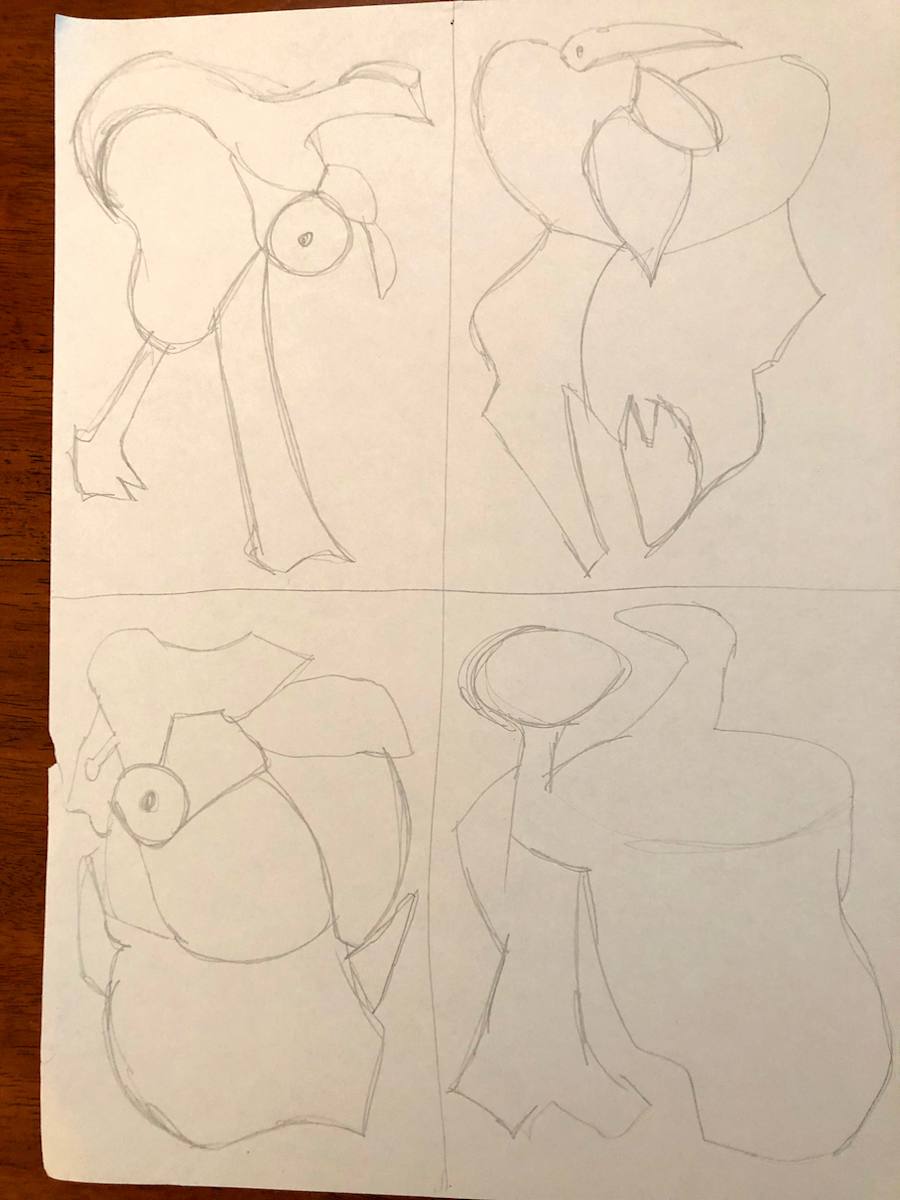 Untitled Sketch by Craig Moran, Image 1.