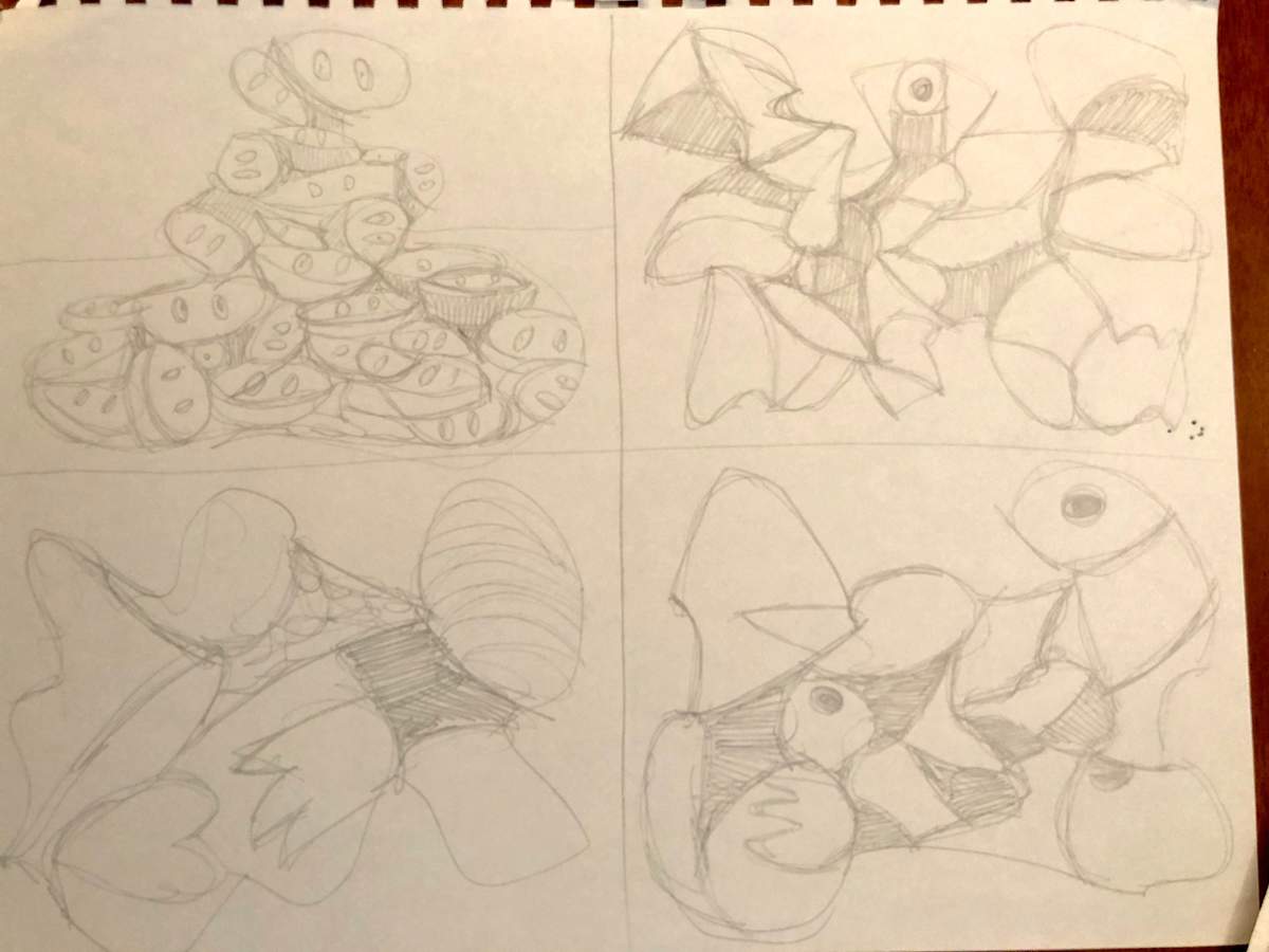 Untitled Sketch by Craig Moran, Image 1.