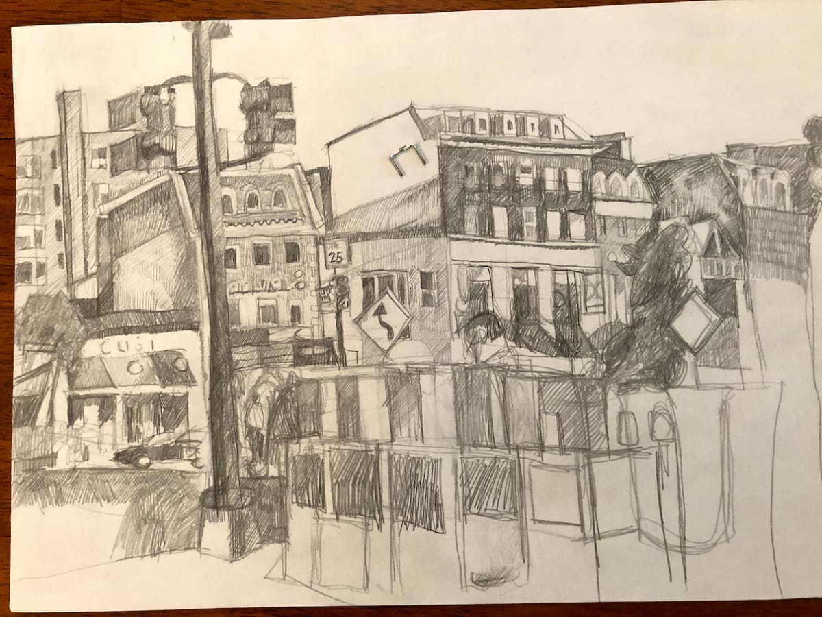 Untitled Sketch by Craig Moran 