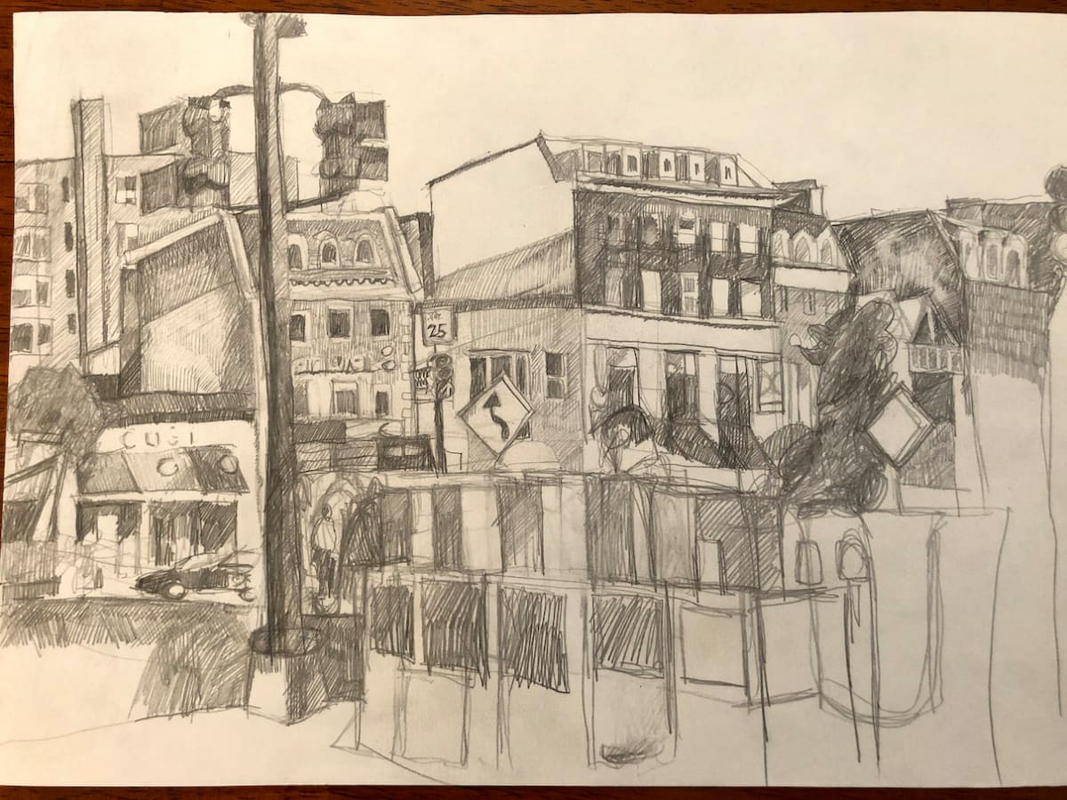 Untitled Sketch by Craig Moran 