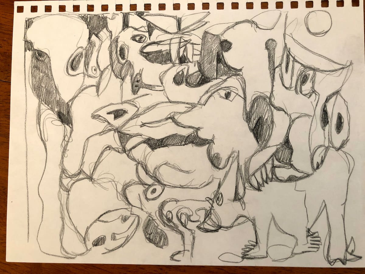 Untitled Sketch by Craig Moran 