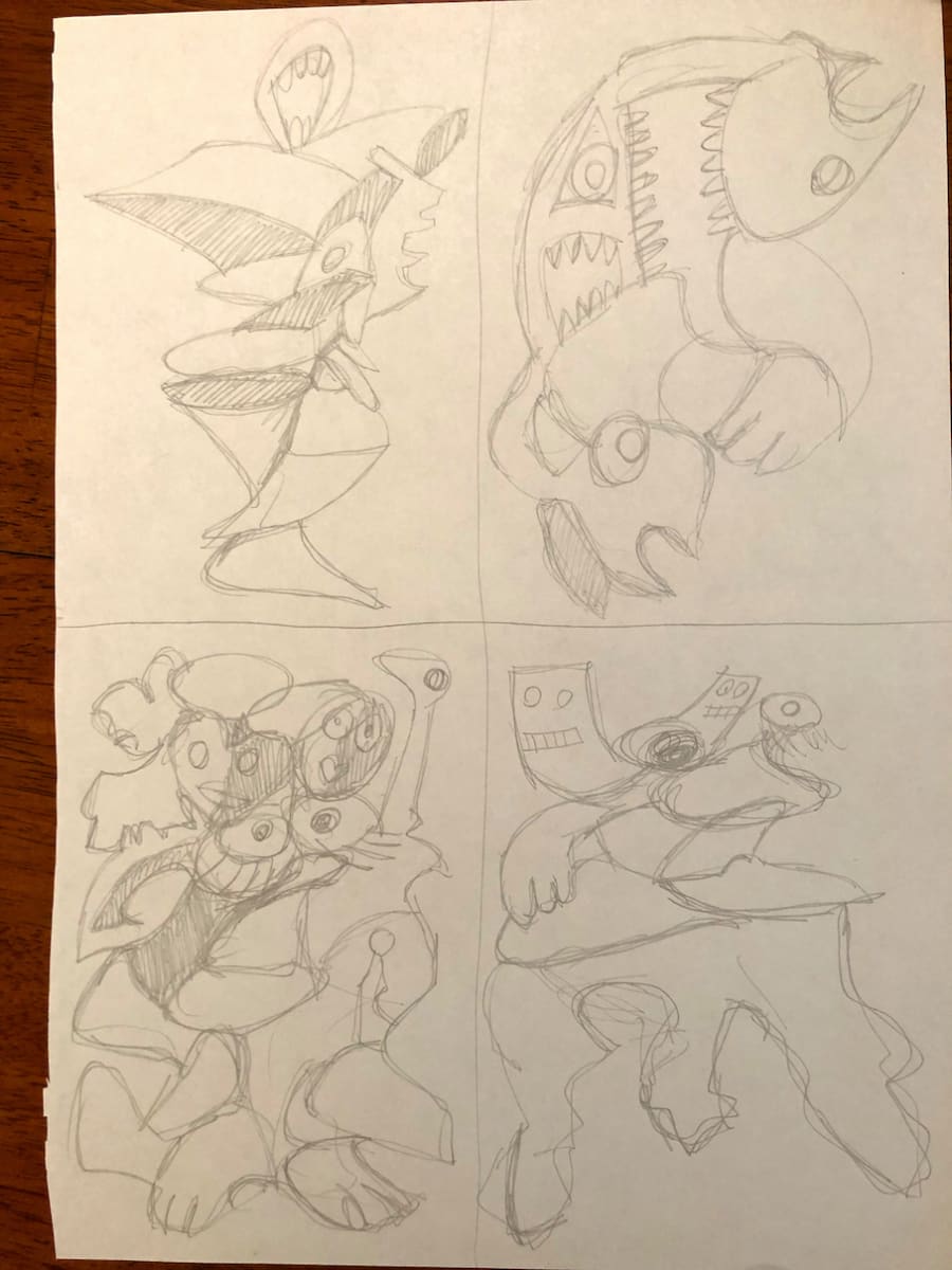 Untitled Sketch by Craig Moran 