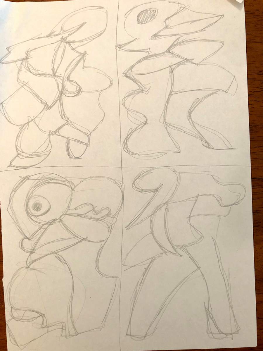 Untitled Sketch by Craig Moran, Image 1.