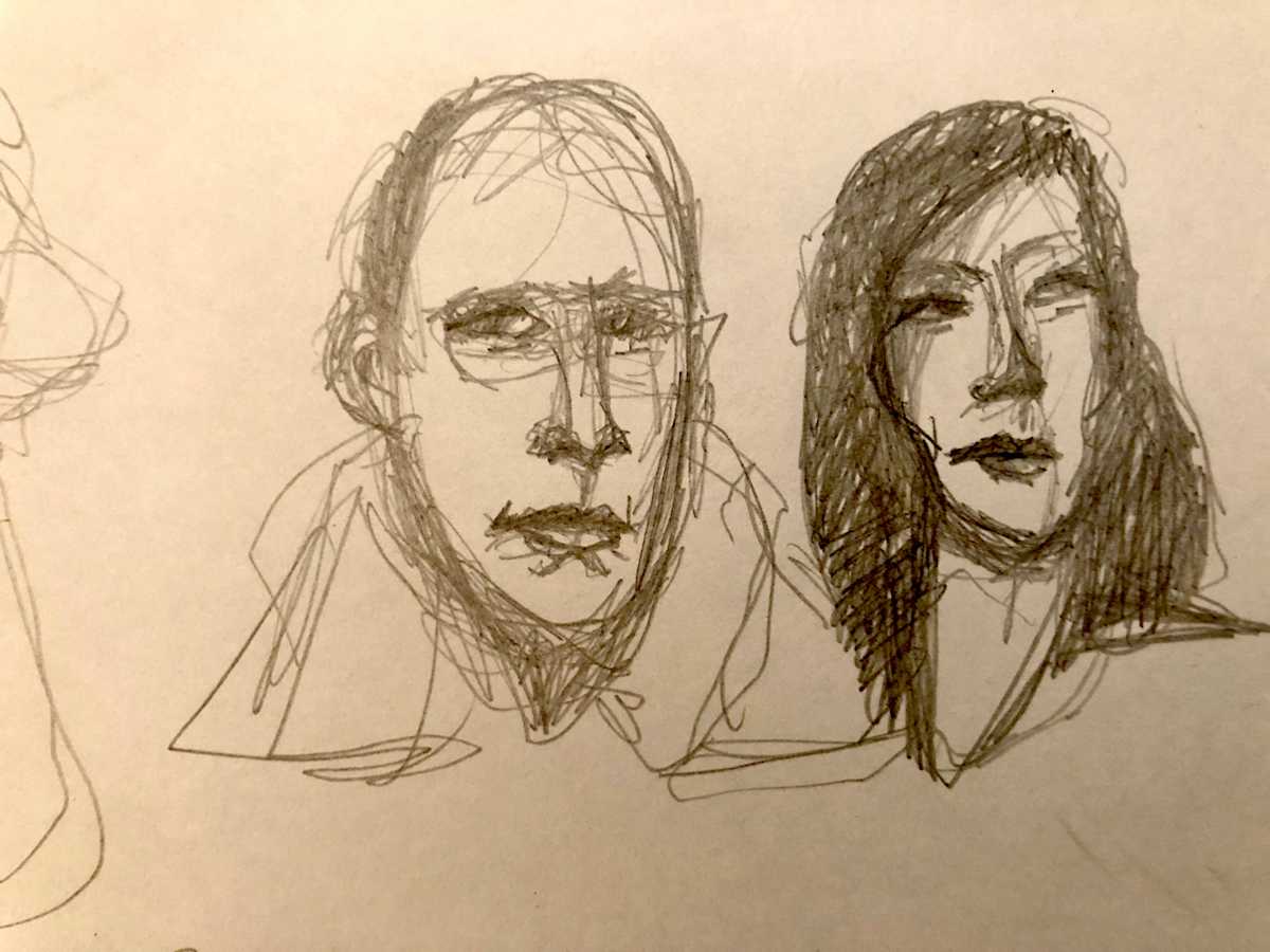 Untitled Sketch by Craig Moran, Image 1.