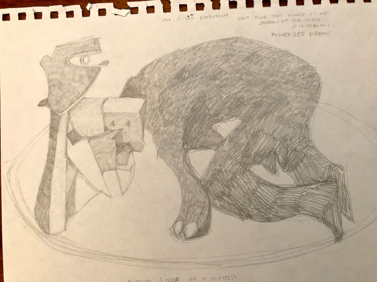 Untitled Sketch by Craig Moran 