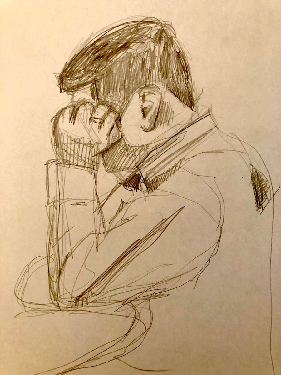 Untitled Sketch by Craig Moran, Image 1.