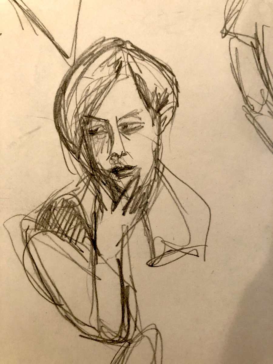 Untitled Sketch by Craig Moran, Image 1.