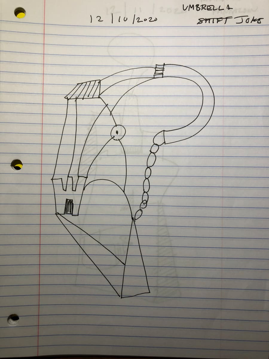 Umbrella Joke by Craig Moran 