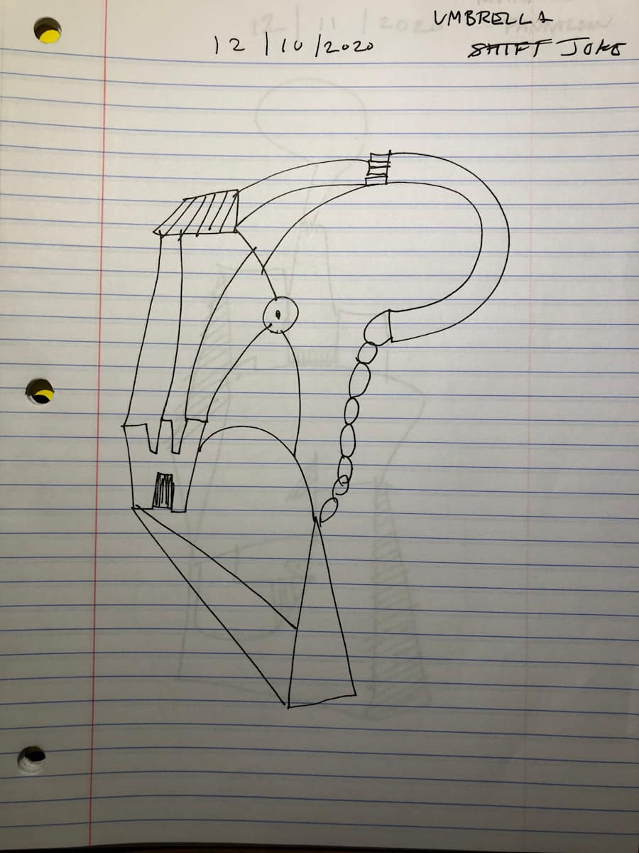 Umbrella Joke by Craig Moran, Image 1.