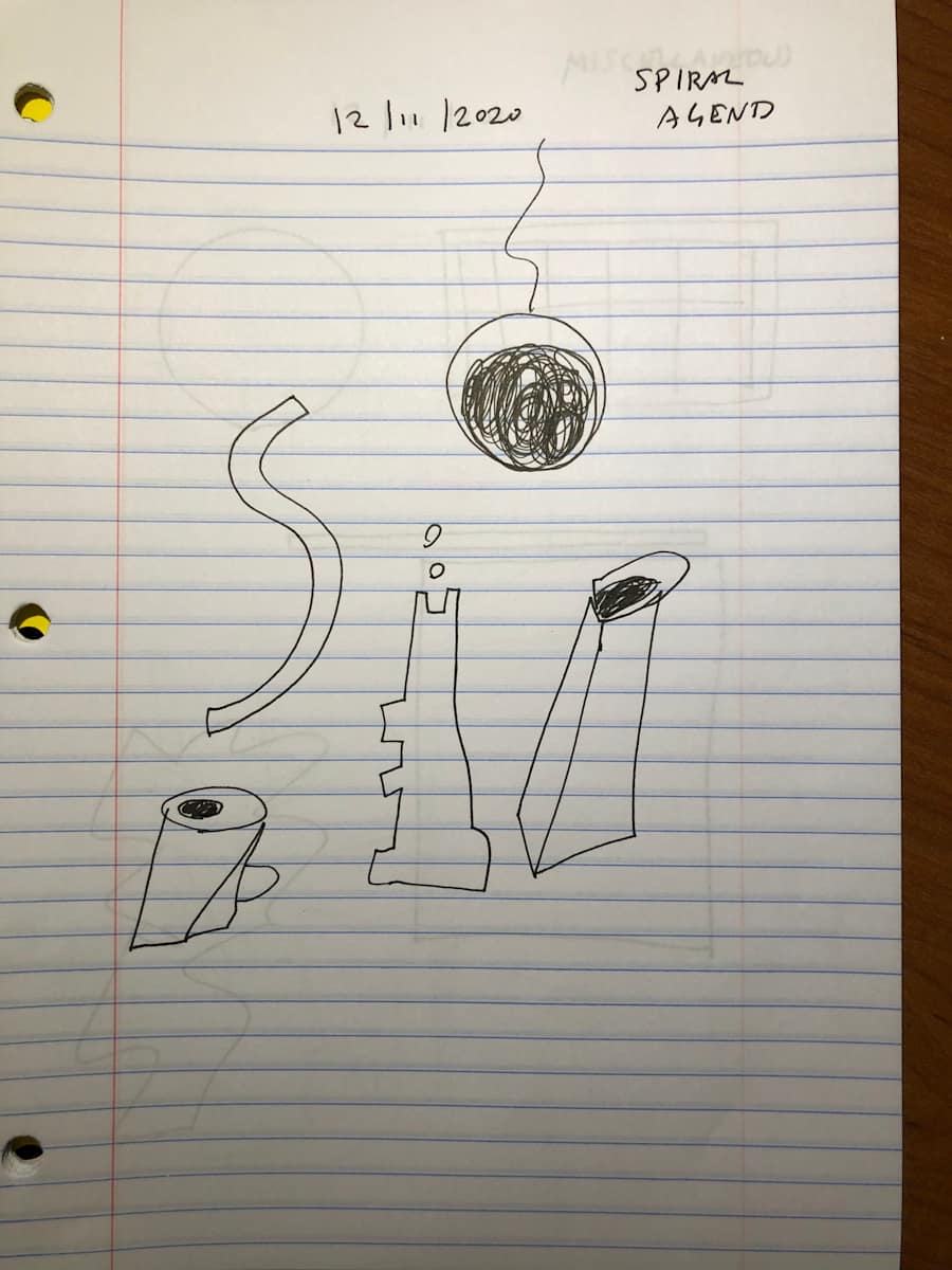 Spiral Agents by Craig Moran, Image 1.